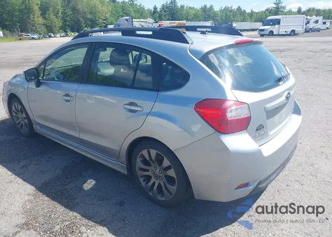 2013 Subaru Impreza 2.0I Sport Premium из США, поврежденный, VIN JF1GPAL64D2891183